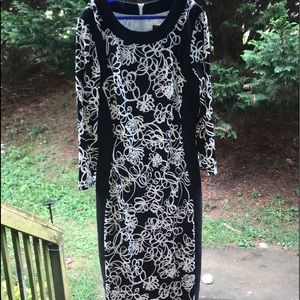 Long, Tight fitting Maggy London Dress